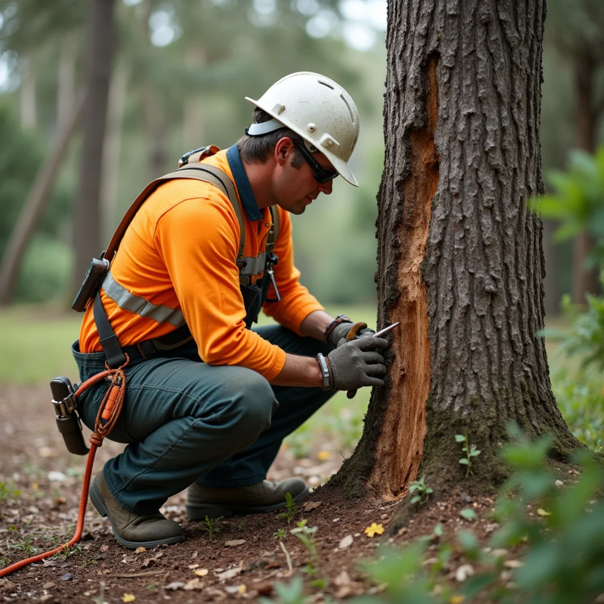 Tree Services Savannah GA crew performing tree health & disease treatment in Savannah, GA
