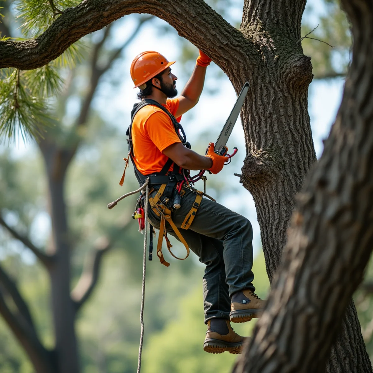 Tree Services Savannah GA crew performing tree trimming & pruning in Savannah, GA